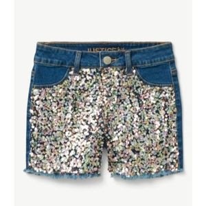 Girl's Justice Sequin Shorts